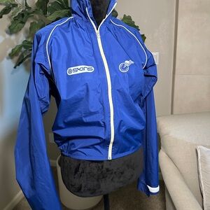 Blue Skins Windbreaker Cycling Jacket